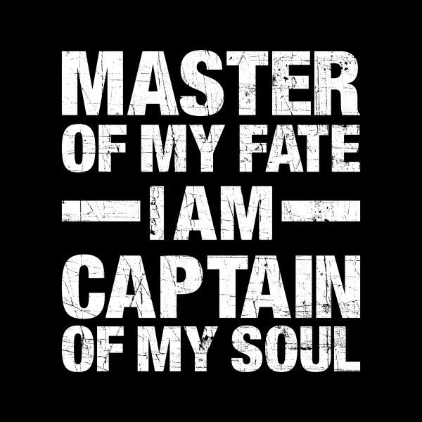 Master Of My Fate, Captain Of My Soul White Womens - Image 4