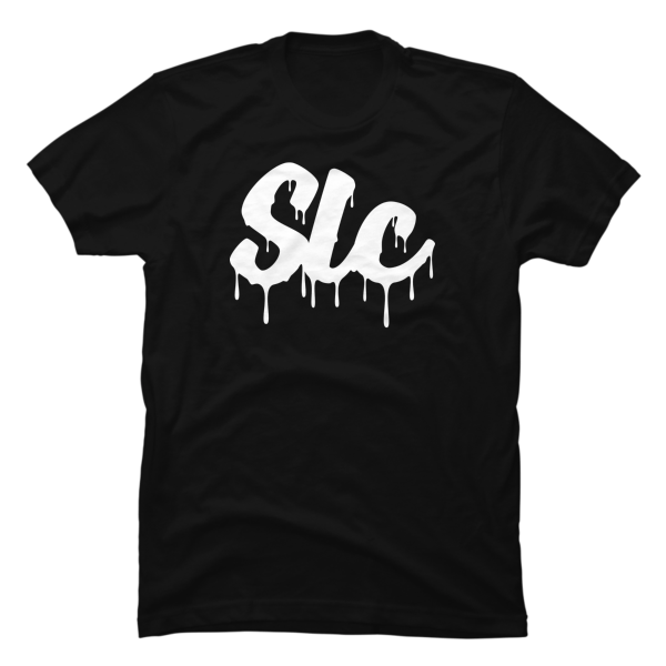 SLC Drip White T-shirt Mens - Image 2