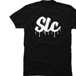 SLC Drip White T-shirt Mens