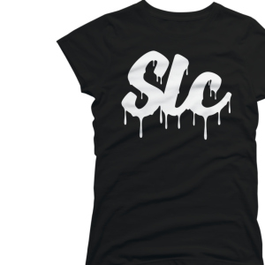 SLC Drip White T-shirt Womens