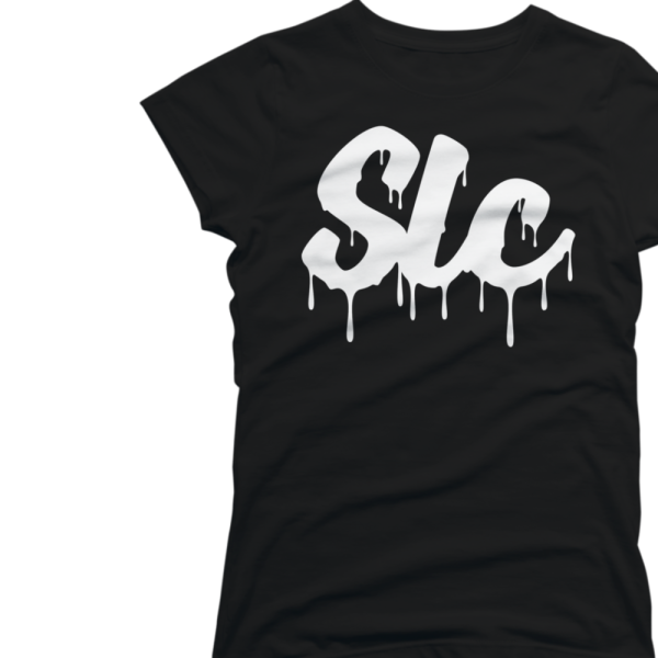 SLC Drip White T-shirt Womens