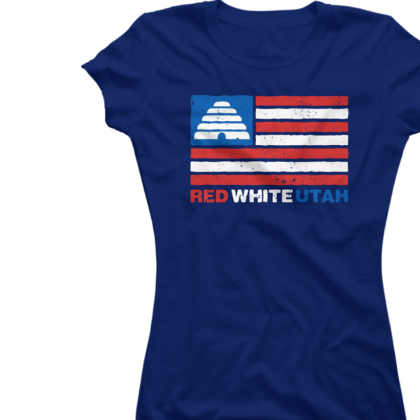 Red,White,Utah Womens