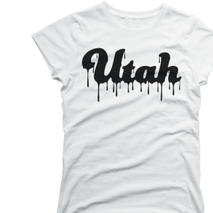 Utah Drip Women's  T-shirt (Black)