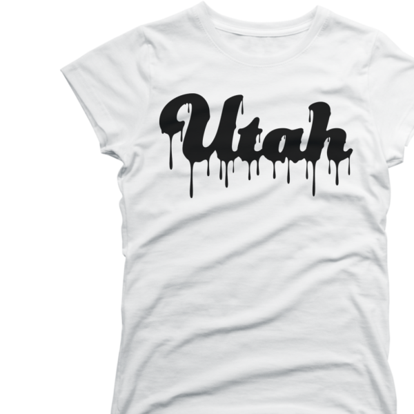 Utah Drip Women's  T-shirt (Black)